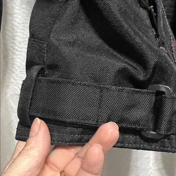 Harley-Davidson Black and Purple Women's Riding Jacket - Picture 9 of 13